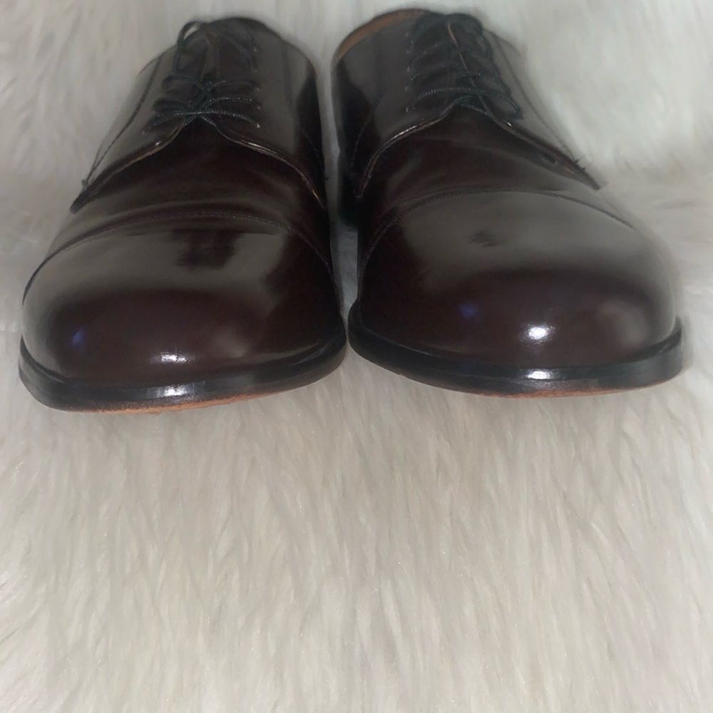 2 for $50 Florsheim Dress Shoes Men's Size 9.5 D Broxton Cap-Toe Leather - Picture 6 of 16